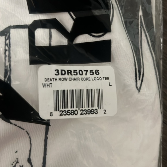 Death Row Records "Lights Out" tee - Brand New in Sealed Packaging - Picture 4 of 4